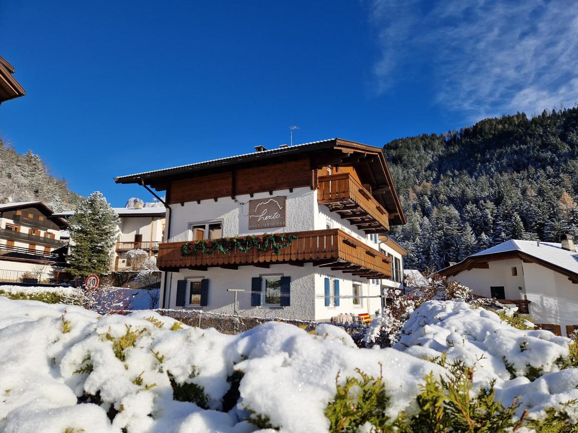 Haus Herta B&B Welschnofen Buitenkant foto